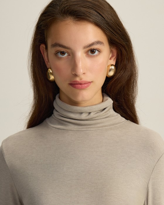 водолазка из модала с шерстью фотография