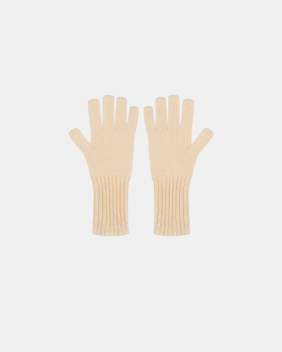 вязаные перчатки из шерсти мериноса фотография