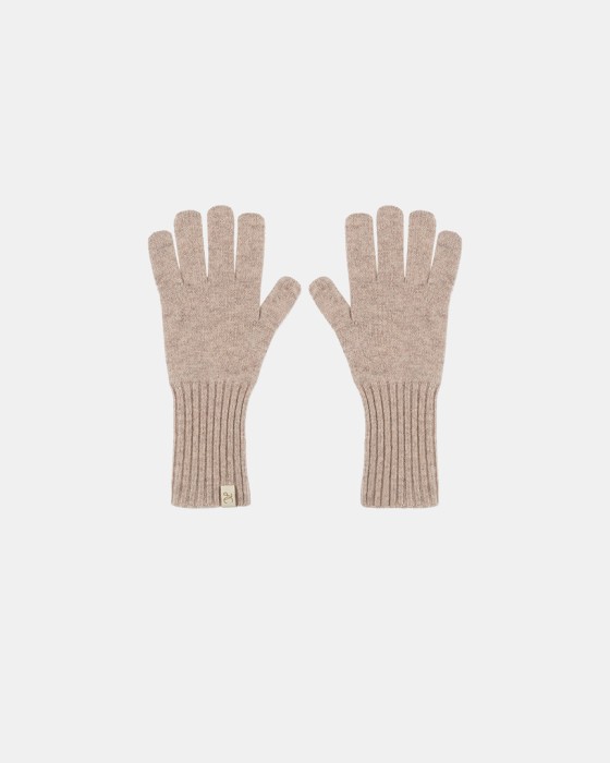 вязаные перчатки из шерсти мериноса фотография