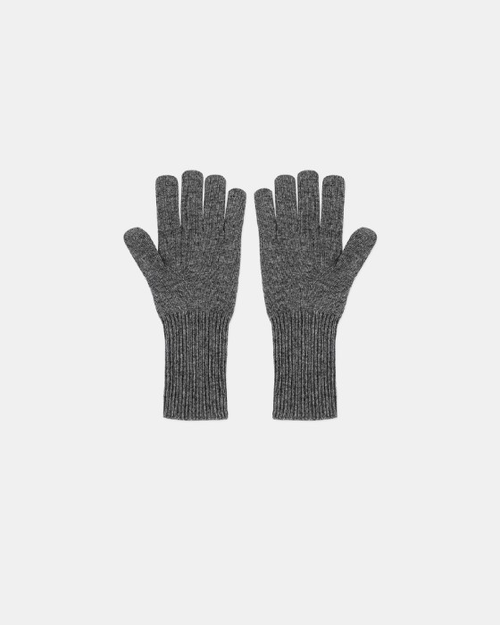 вязаные перчатки из шерсти с лиоцеллом фотография