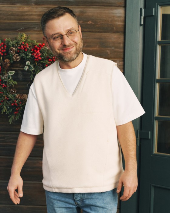 жилет из шерпы фотография