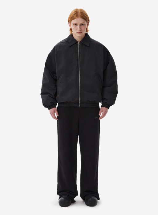 бомбер утепленный uniform black фотография
