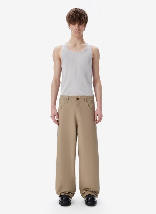 брюки canvas beige фотография