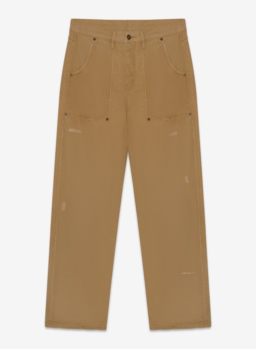 брюки canvas beige фотография