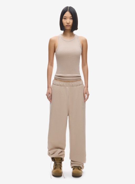 брюки uniform beige calf от бренда fable вид слева