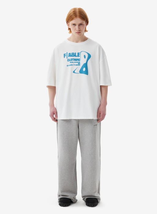 футболка balance in everything white фотография