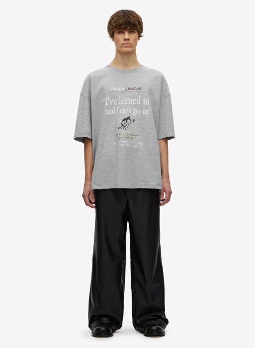 футболка life call melange фотография