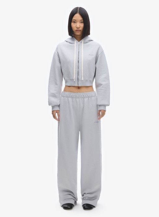 худи zip crop uniform off-white фотография
