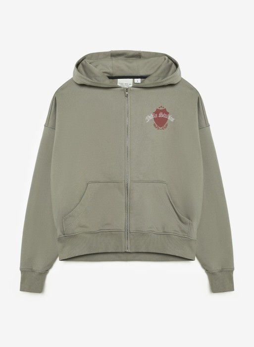 худи zip the order olive фотография