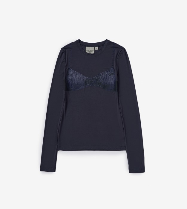 лонгслив braas dark blue фотография