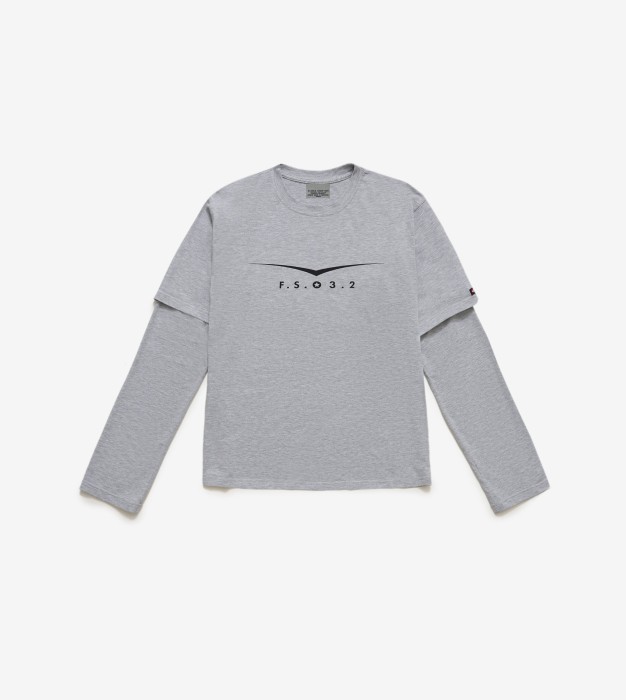лонгслив fs32 grey фотография