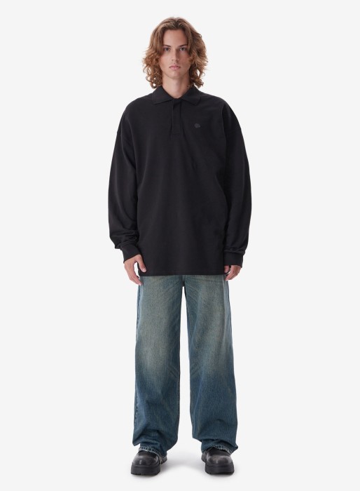 лонгслив must black фотография