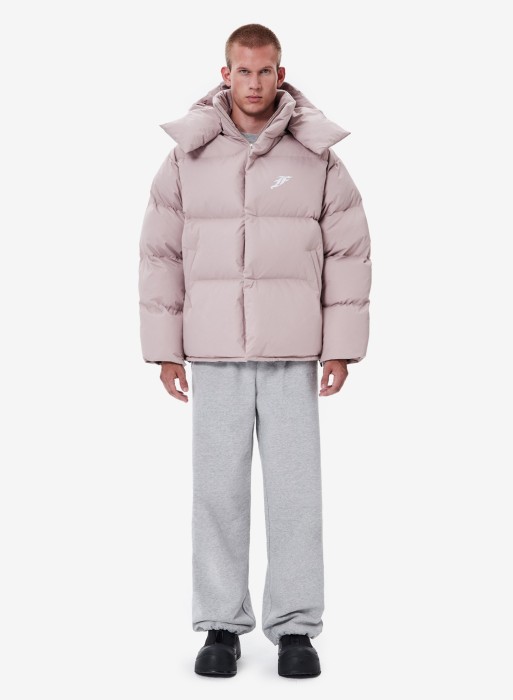 пуховик basic cappuccino фотография