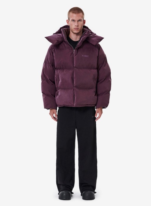 пуховик uniform plum фотография