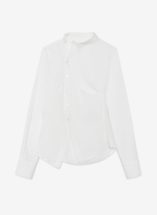 рубашка  asymmetric white sand фотография