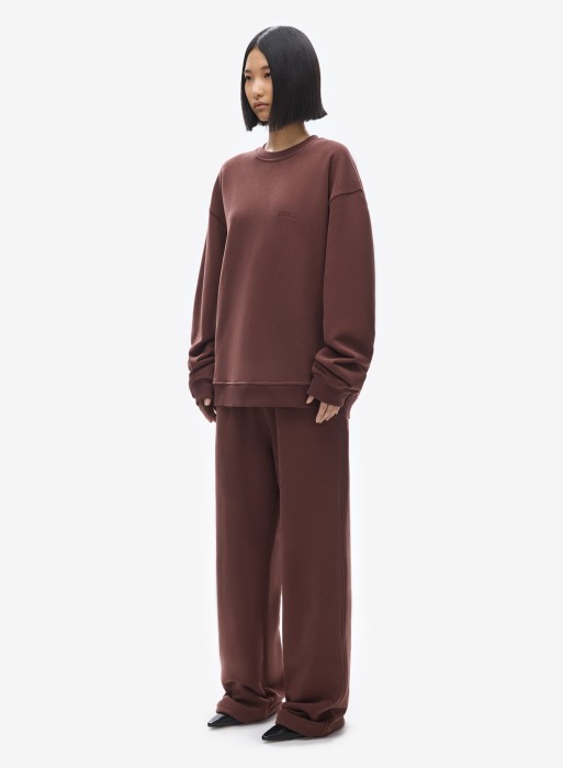 свитшот uniform reddish brown по цене 5950 руб вид справа