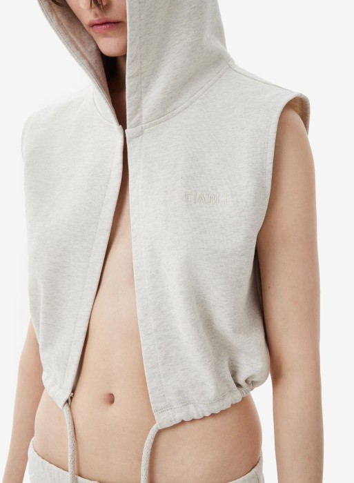 топ - жилет eternal light grey melange фотография