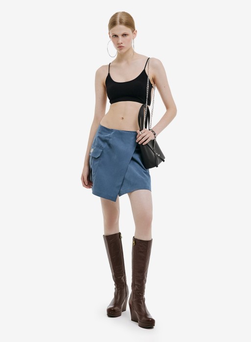 юбка track denim фотография
