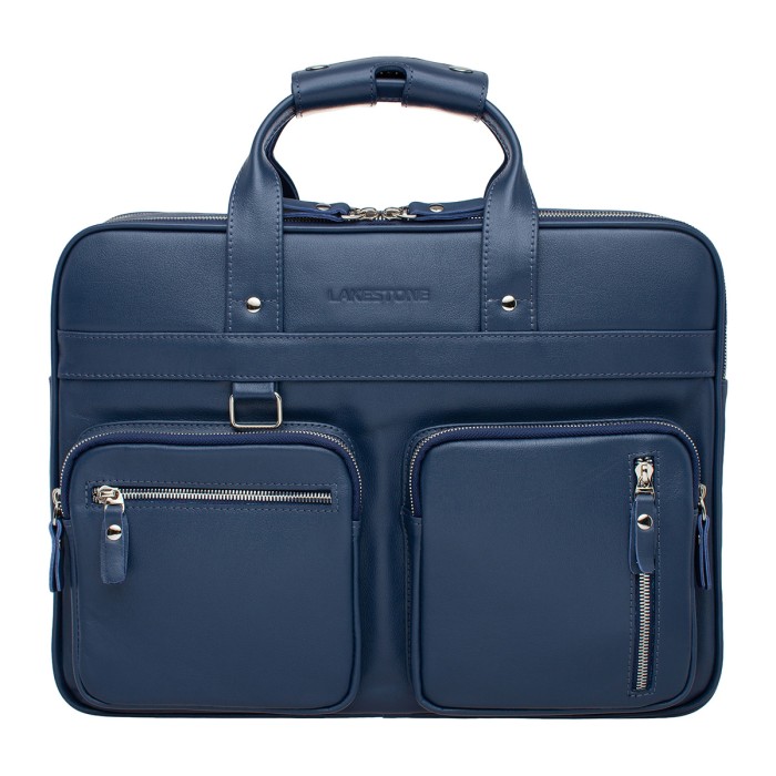 деловая сумка adderley dark blue фотография