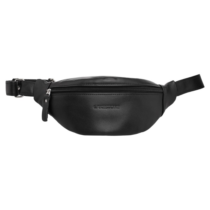 кожаная поясная сумка ellis black фотография