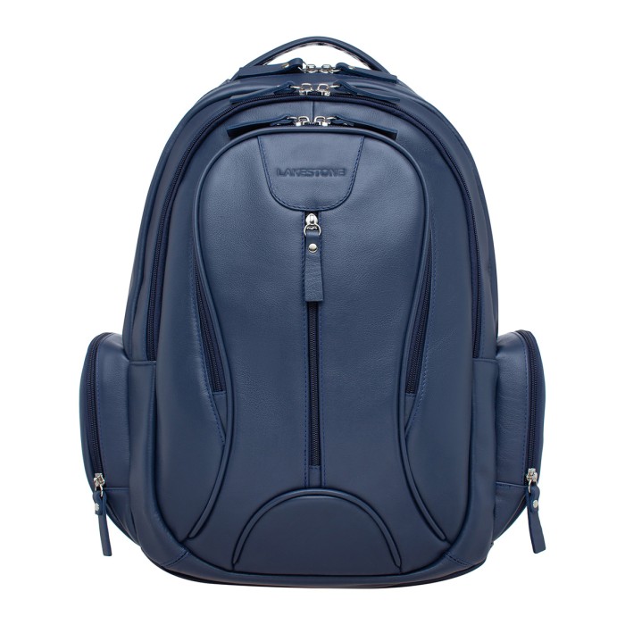 мужской рюкзак malvern dark blue фотография