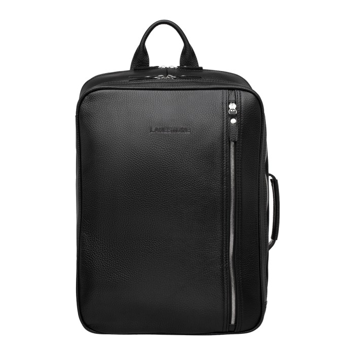 мужской рюкзак-трансформер agat black фотография