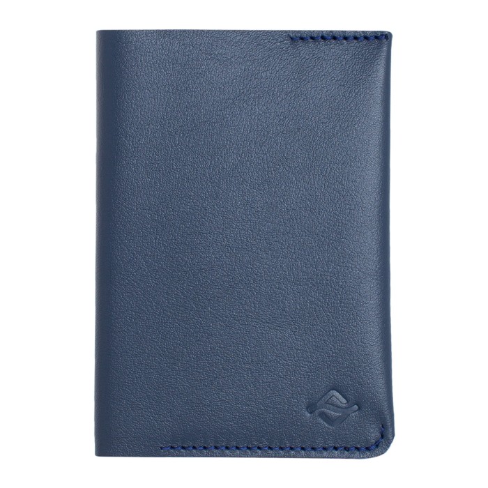 обложка для паспорта kennet dark blue фотография