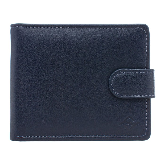 портмоне мужское butts dark blue фотография