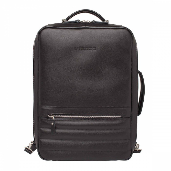 рюкзак-трансформер для ноутбука banister black фотография