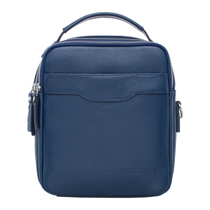 сумка мужская через плечо ascot dark blue фотография