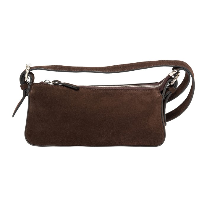 женская сумка amoria brown suede фотография