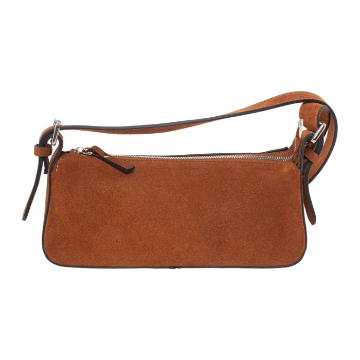 женская сумка amoria camel suede фотография