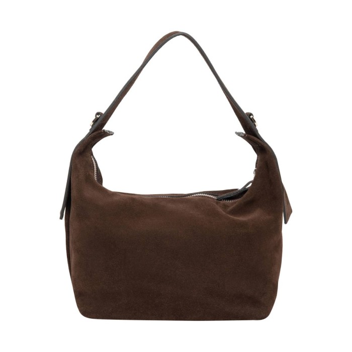 женская сумка esme brown suede фотография