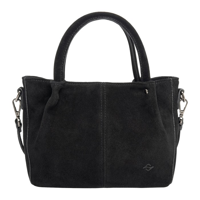 женская сумка lydia black suede фотография