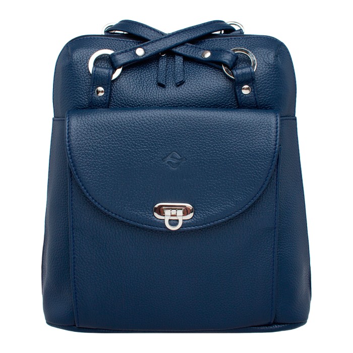 женский рюкзак-трансформер jay dark blue фотография