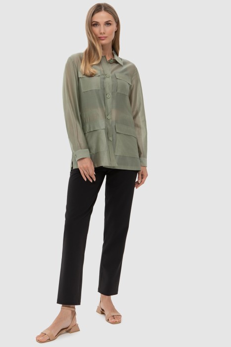 блузка из тенсела на сезон этого года фотография