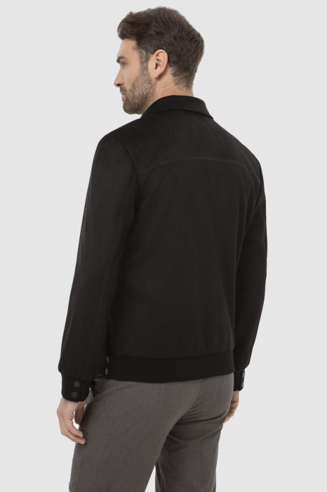 бомбер из алькантары по цене 14995 руб вид справа