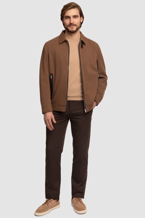 бомбер limited edition из проверенных материалов спереди