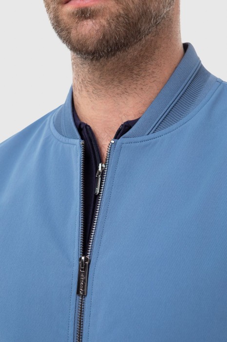 бомбер с водоотталкивающей обработкой от бренда kanzler вид слева