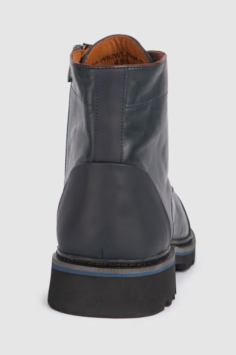 ботинки из натуральной кожи из кожи спереди