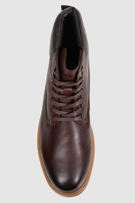 ботинки из натуральной кожи от бренда kanzler вид слева