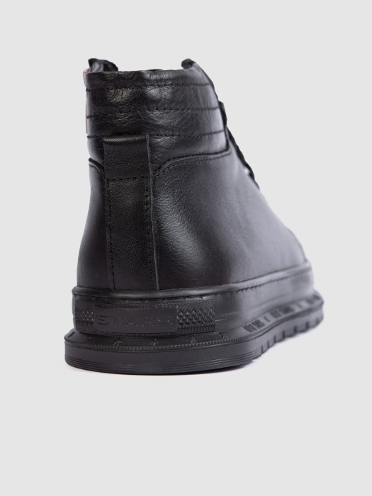 ботинки из натуральной кожи из россии вид сбоку