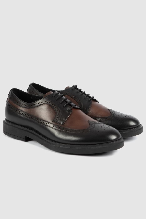 броги из натуральной кожи фотография