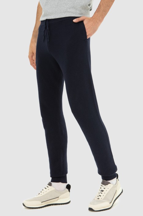 брюки из хлопка и кашемира из россии вид сбоку