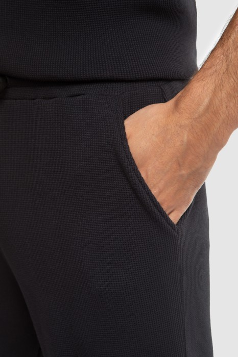 брюки из хлопка от бренда kanzler вид слева