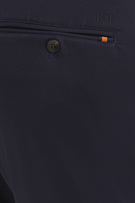 брюки из хлопка от бренда kanzler вид слева