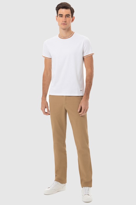 брюки из хлопка из россии вид сбоку