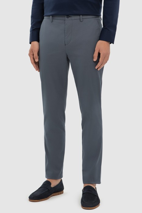 брюки из хлопка из россии вид сбоку