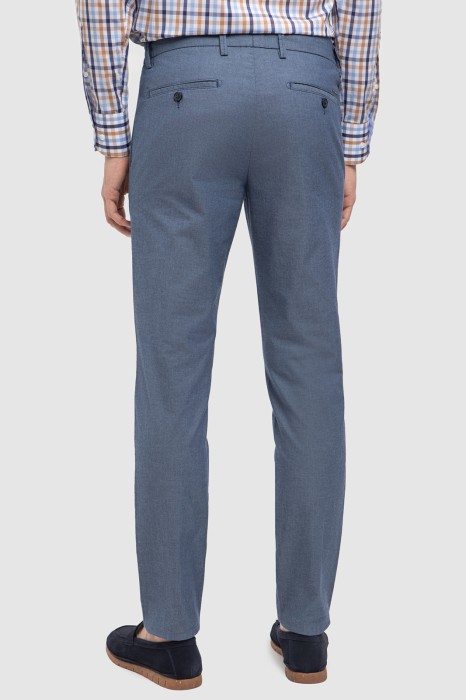 брюки из хлопка из россии вид сбоку