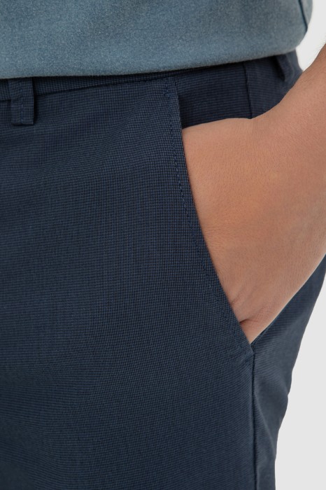 брюки из хлопка от бренда kanzler вид слева